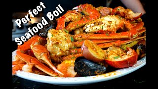 Perfect Seafood Boil Recipe  Quick amp Easy Seafood Boil [upl. by Yeh840]