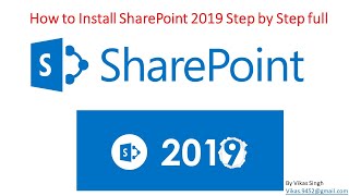 How to Install Microsoft SharePoint 2019 Step by Step full [upl. by Blockus]