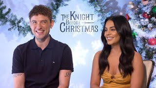 The Knight Before Christmas Vanessa Hudgens and Josh Whitehouse Exclusive [upl. by Huntlee]