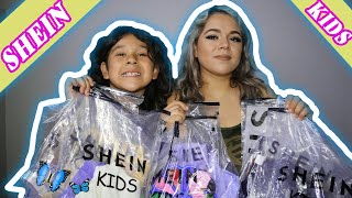 SHEIN KIDS EDITION  MINI TRY ON HAUL 2021 [upl. by Emelun]