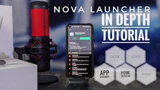 Android Nova Launcher Complete Tutorial Review amp Tips [upl. by Eiramasil859]