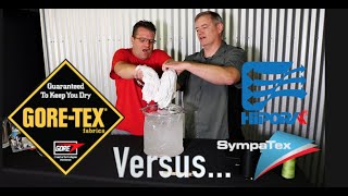 Is GoreTex Worth It Waterproof Comparison Test [upl. by Nevart]