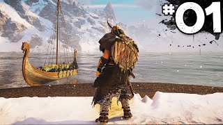 Assassins Creed Valhalla  Part 1  A VIKINGS BEGINNING Xbox Series X [upl. by Klemm]