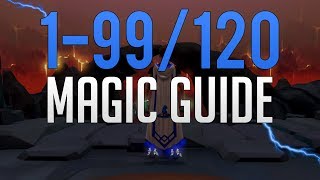 Runescape 3  199120 Magic guide 2019 [upl. by Ahsiekal]