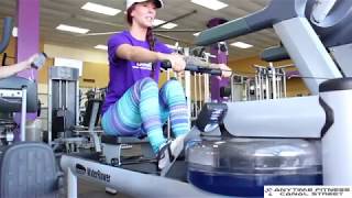 Anytime Fitness CanalProper way to use the WaterRower [upl. by Tiduj]