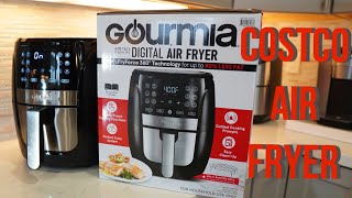 COSTCO 2022 GOURMIA DIGITAL AIR FRYER taste test [upl. by Ronalda117]