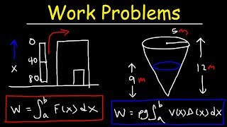 Work Problems  Calculus [upl. by Gun502]