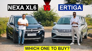 XL6 vs Ertiga  Choose between these two MPVs  Car Quest [upl. by Gnilrets933]