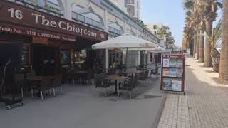 Las Americas Tenerife Columbus Aparthotel Morning Walk Paddy OKellys The Chieftain Tigotan Hotel [upl. by Mcneil522]