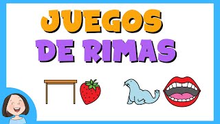 Juegos de rimas  Conciencia fonológica [upl. by Gitlow]