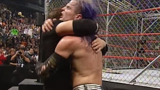 Edge amp Christian vs The Hardy Boyz  WWE Tag Team Championship Steel Cage Match Unforgiven 2000 [upl. by Medorra793]