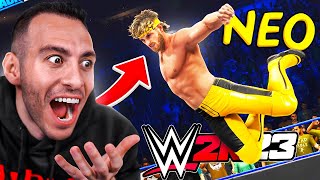 ΔΟΚΙΜΑΖΩ ΤΟ ΝΕΟ WWE 2K23  ΤΡΟΜΕΡΟ [upl. by Aneet]