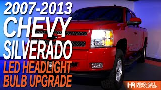 The BEST LED Headlights For The 0713 Silverado  Headlight Revolution [upl. by Joed]