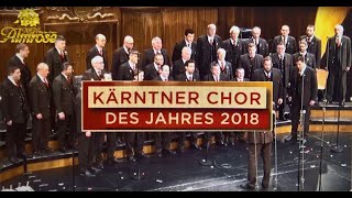 Wånn i allan bin live  MGV Almrose Radenthein  Kärntner Chor des Jahres 2018 [upl. by Yreffeg813]