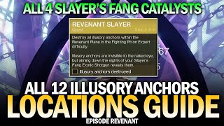 All Illusory Anchor Locations in Kells Fall Exotic Mission All 4 Catalysts Guide Destiny 2 [upl. by Eilrahc]