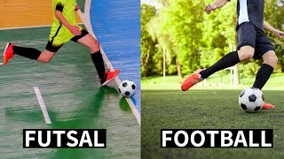 Differences Between Futsal and Football [upl. by Narhet]