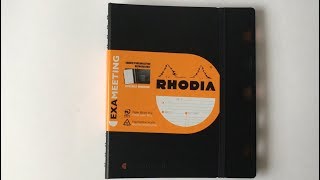 Rhodia Exameeting Organizer [upl. by Ressay884]