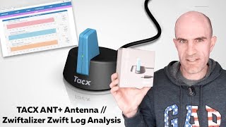 TACX ANT Antenna  Zwiftalizer Zwift Log Analysis [upl. by Riess331]