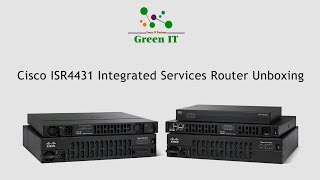 Cisco ISR4431 Integrated Services Router Unboxing [upl. by Atteoj]