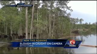 Sinkhole collapse caught on camera [upl. by Alcock]