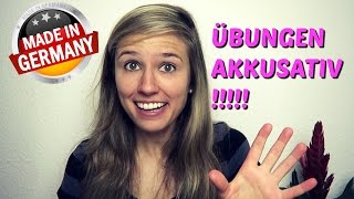 The ACCUSATIVE Part 6 Practice the Accusative with me Übungen zum Akkusativ [upl. by Selmore]