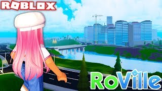 EXPLORING THE CITY OF ROVILLE  Roblox Roleplay [upl. by Awuhsoj]