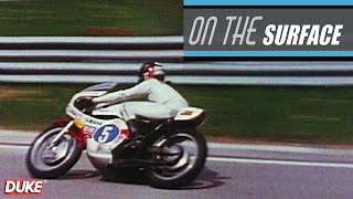 The 1972 Austrian Bike Grand Prix  Jarno Saarinen vs Giacomo Agostini [upl. by Soren]