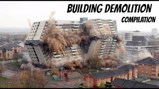 Building Demolition Compilation [upl. by Oconnor]