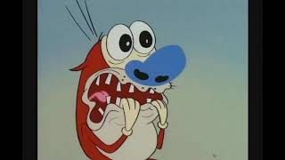 The Ren amp Stimpy Show  Ren Destroys Stimpys TV [upl. by Aerdnahc]