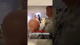 Military base active shooter scenario training‼️🤯 military army combat war [upl. by Adam]