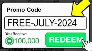 This SECRET Promo Code Gives FREE ROBUX Roblox August 2024 [upl. by Asatan]