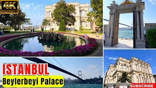 🇹🇷 Istanbul Beylerbeyi Palace Turkey 4K [upl. by Adirahs]