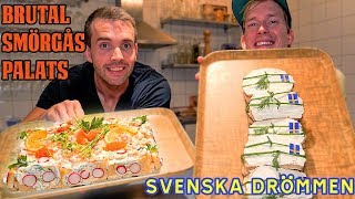 Smörgåstårta Challenge  Vem bakar den bästa tårtan [upl. by Neehahs]