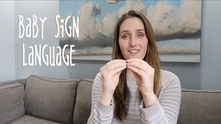 Baby Sign Language  5 Basic Signs [upl. by Charlotte]