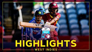 Highlights  West Indies v India  India Claim Series  3rd CG United ODI [upl. by Dnilazor]