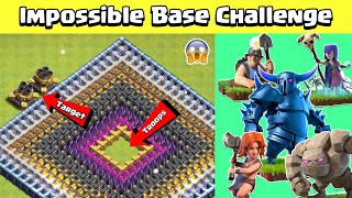 Impossible Base Challenge with MULTI MORTAR  Clash of Clans  Gameplay  COC  iPandaPlays [upl. by Kreiner]