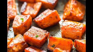 Savory Roasted Sweet Potatoes [upl. by Boelter]