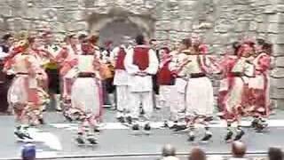 Traditional Folk Dance amp Song Dubrovnik Croatia [upl. by Ilenay]