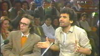 Massimo Troisi Roberto Benigni e Gianni Minà  BLITZ RAI 1984 [upl. by Calendra27]