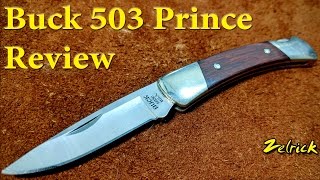 Knife Review Buck 503 Prince [upl. by Neelloj]