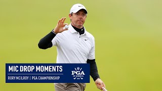 Rory Mcilroy Mic Drop Moments [upl. by Ennayllek]