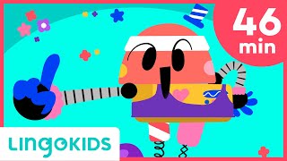 MOVE KIDS 🕺 Dance Songs for Kids  Lingokids [upl. by Orpheus]