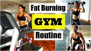 My Fat Burning GYM Routine Treadmill Interval Running [upl. by Marcell]