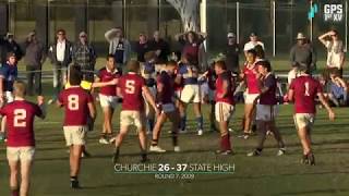 Churchie v State High 09 [upl. by Cusack]