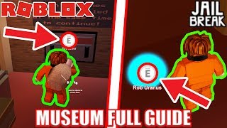 FULL GUIDE MUSEUM UPDATE in Roblox Jailbreak [upl. by Innavoj]