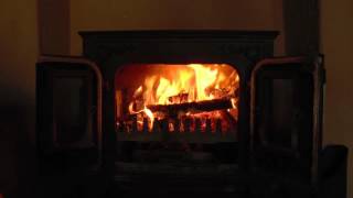 Beautiful Old Wood Burning Stove with Crackling Fire Sounds HD [upl. by Eentrok]