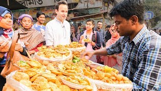 LEVEL 9999 Street Food in Dhaka Bangladesh  The BRAIN FRY King  BEST Street Food in Bangladesh [upl. by Kristos]