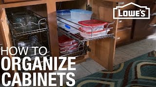 How to Install Cabinet Organizers [upl. by Imotih35]