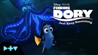 Disney Pixar  Finding Dory  Squid Chase [upl. by Imotas957]