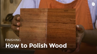 How to Polish Wood  Woodworking [upl. by Tlok42]